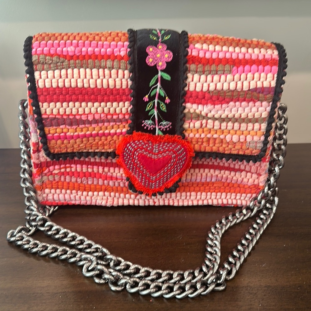 Kooraloo Woven Chain Strap Bag